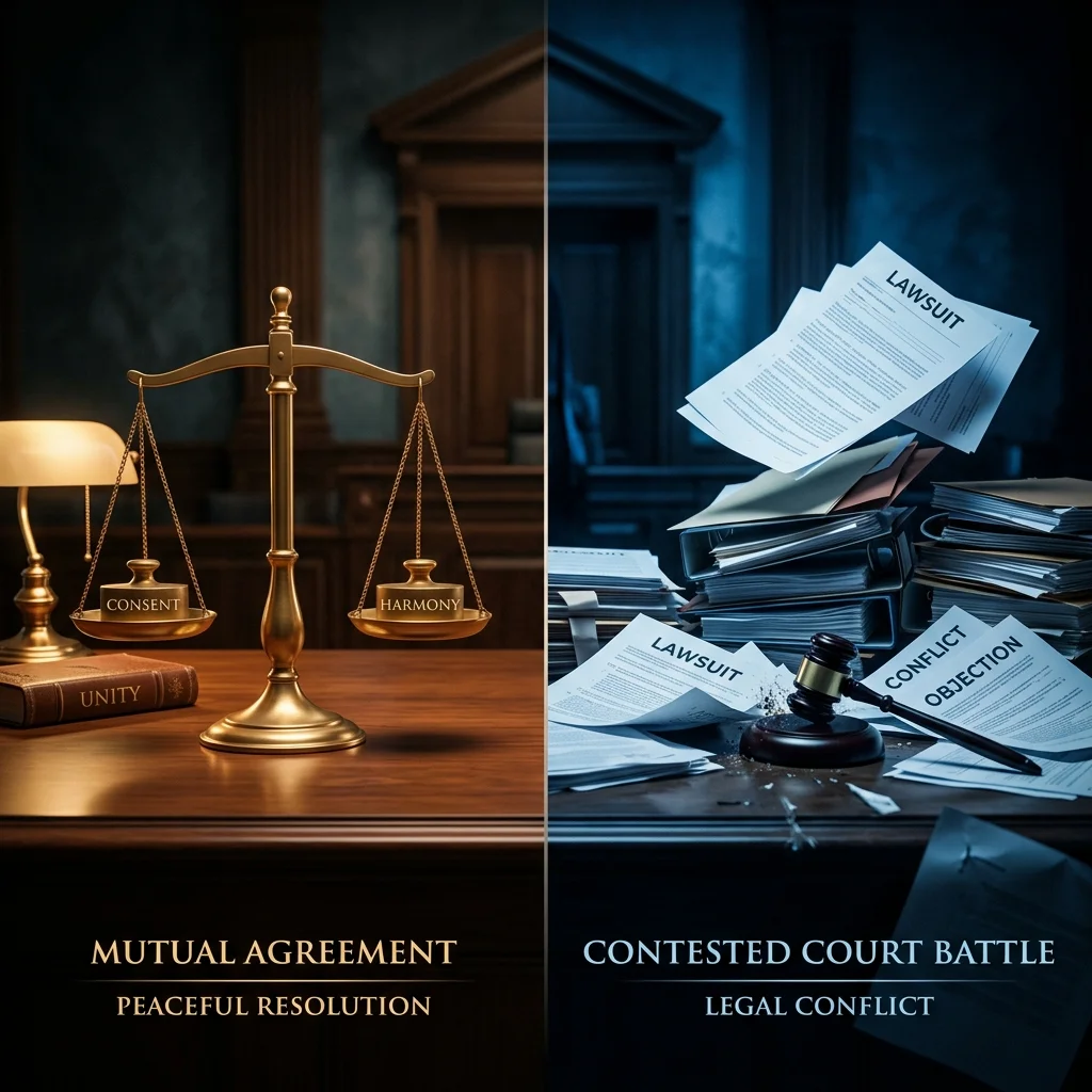 Mutual vs Contested Divorce