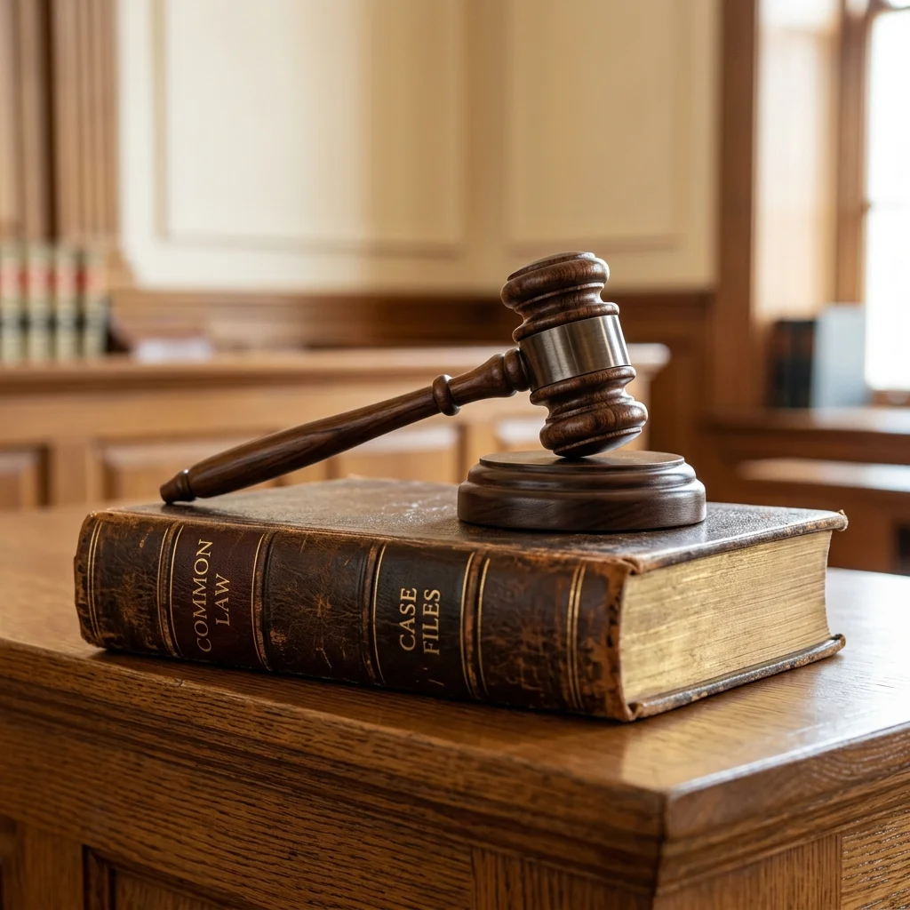 Gavel and Law Book